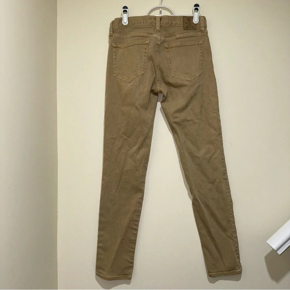 Women’s Unisex Vintage Lauren Ralph  Lauren Khaki Colour Skinny Jeans Size: 29 - Picture 11 of 16